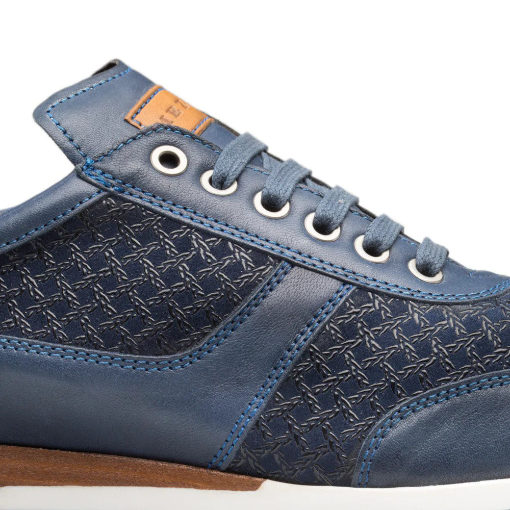 Mezlan Maxim Calfskin Sneakers Blue (9463) - Medium