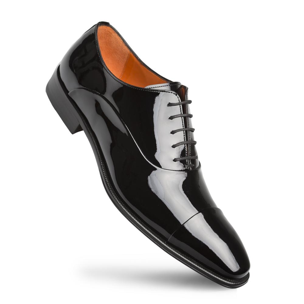 Mezlan Patent Leather Formal Oxfords Black (E20264) - Medium