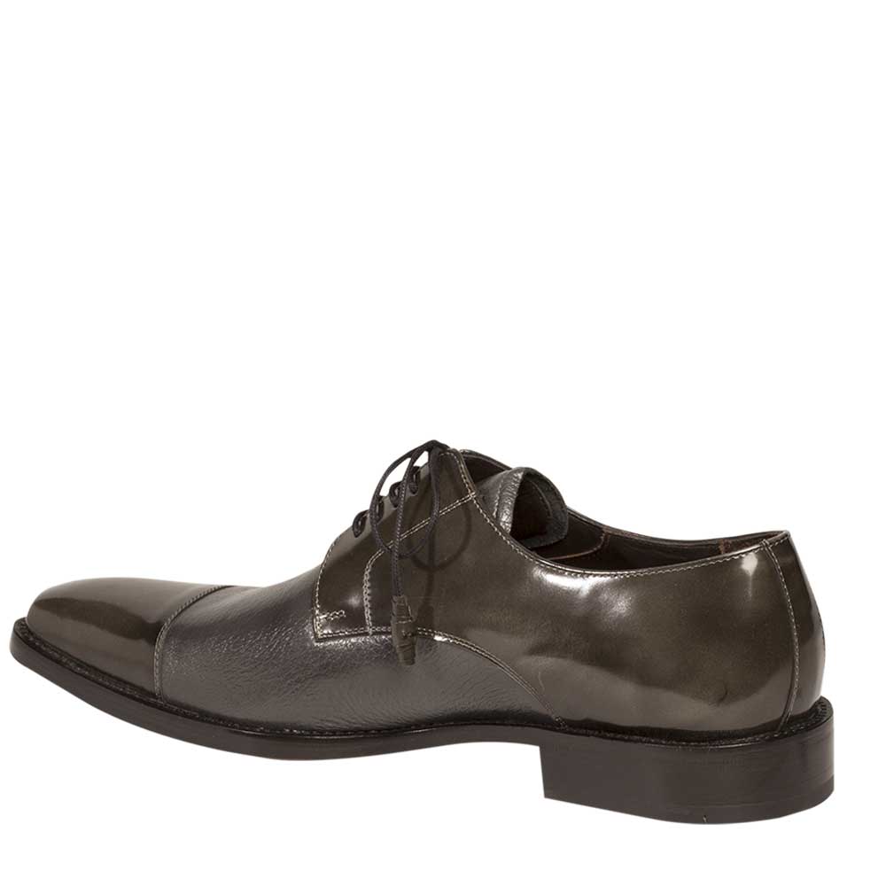 Mens Mezlan Soka Classic Cap Toe Dress Shoe in Grey - 7