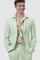 Mens Big and Tall Linen Suits - Mint Summer Fabric Suit