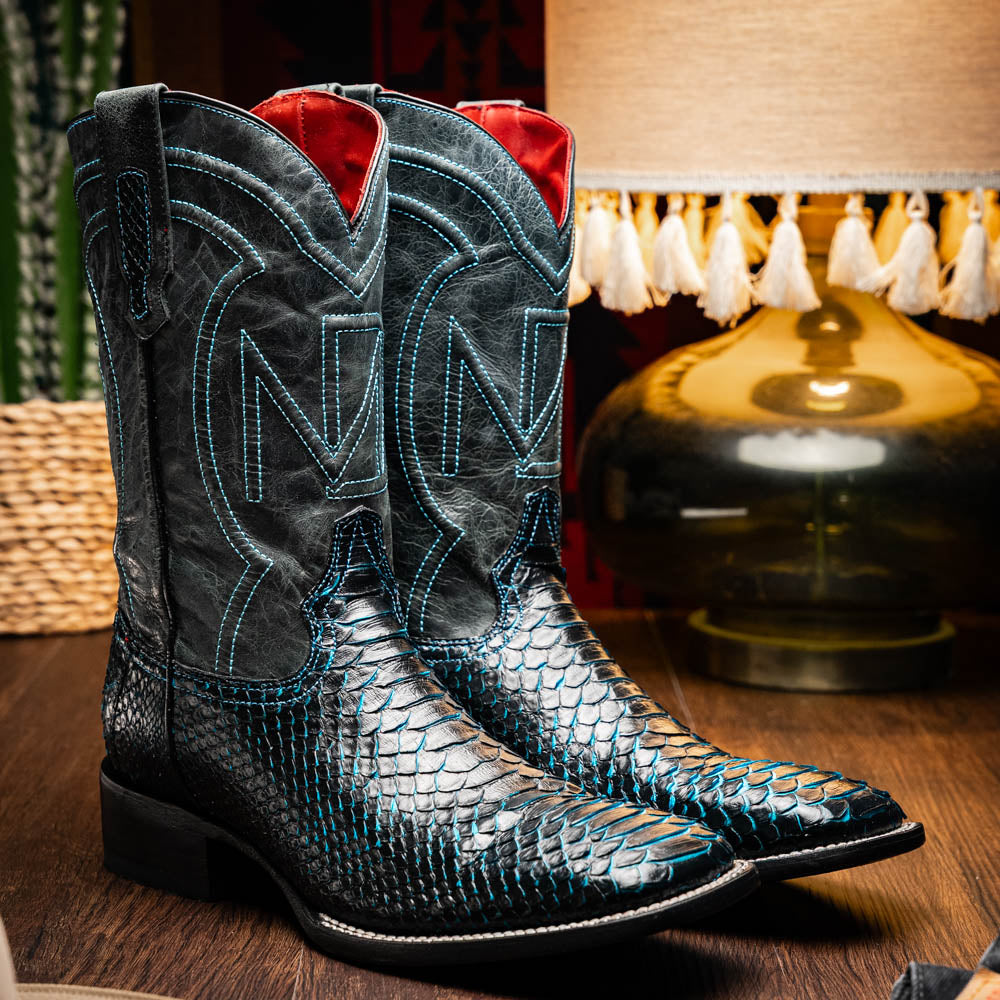 Marco Di Milano Missouri Black / Blue - 7.5 USA