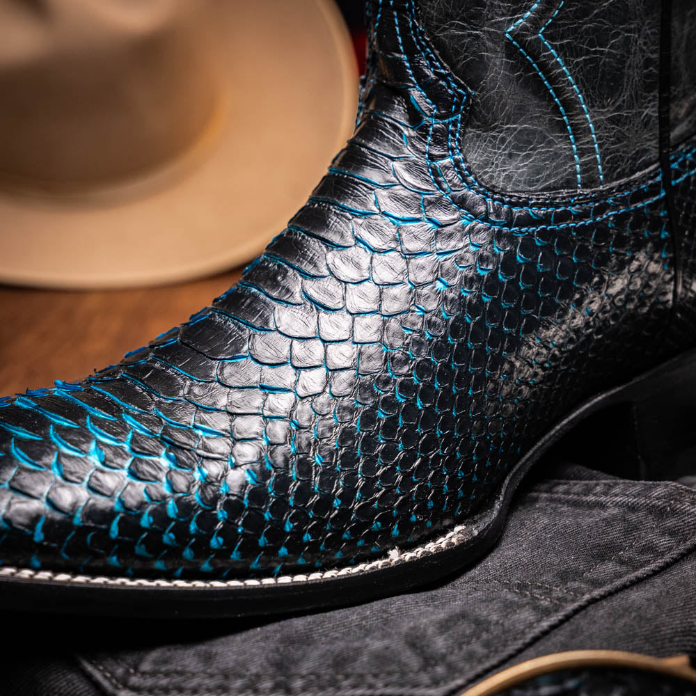 Marco Di Milano Missouri Black / Blue - 7.5 USA