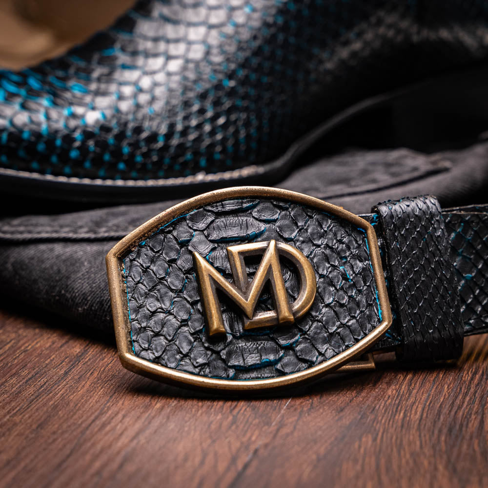 Marco Di Milano Missouri Black / Blue - 7.5 USA