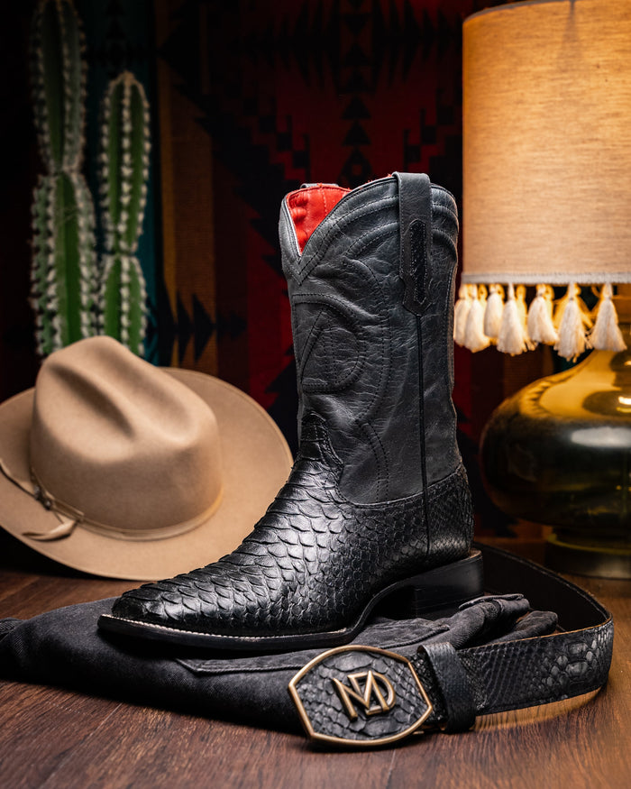Marco Di Milano Missouri Black Leather Oxford
