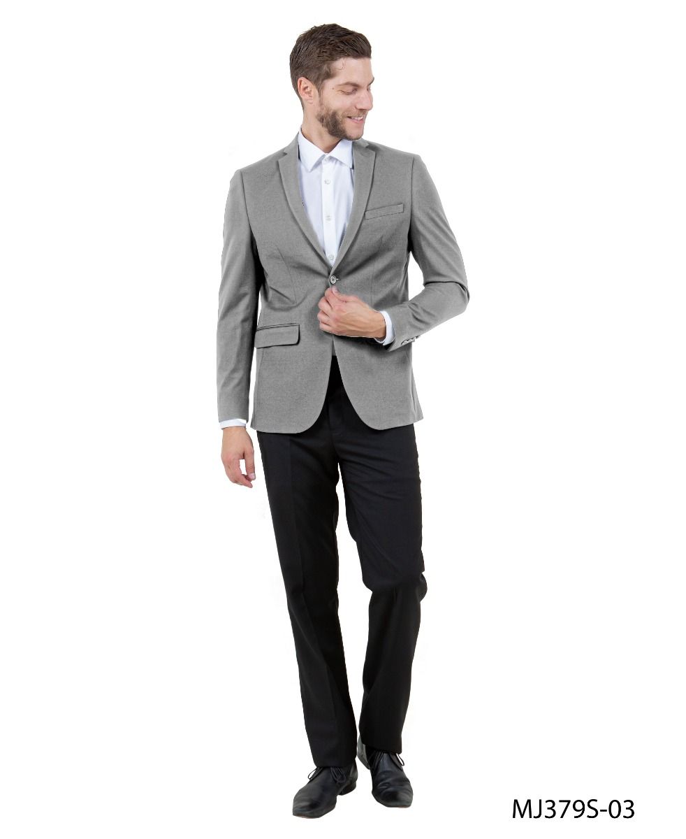 Zegarie Men's Classic Fashion Sport Coat - Slim Fit - Plaid Blazers - XS