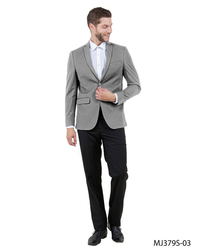 Zegarie Men's Classic Fashion Sport Coat - Slim Fit - Plaid Blazers