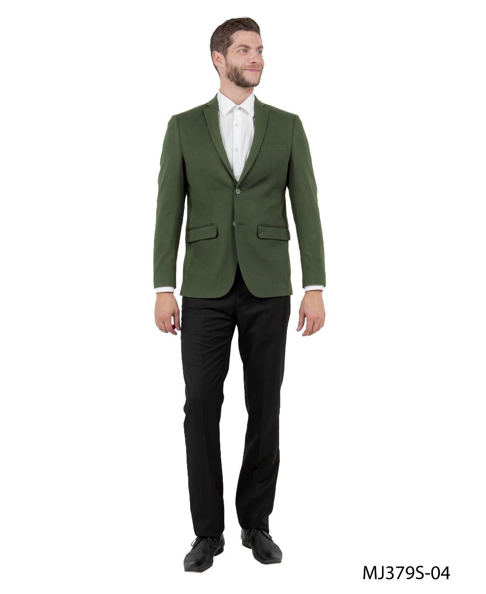 Zegarie Men's Classic Fashion Sport Coat - Slim Fit - Plaid Blazers - XS