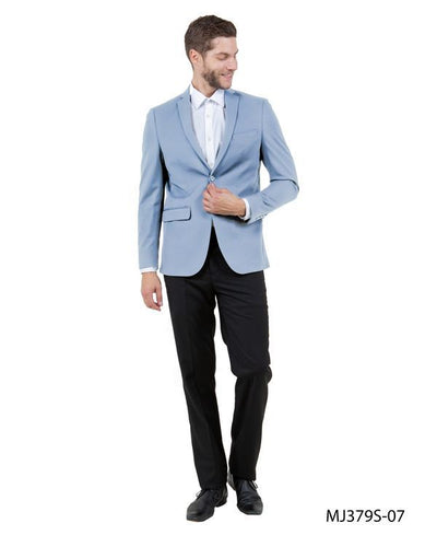 Zegarie Men's Classic Fashion Sport Coat - Slim Fit - Plaid Blazers
