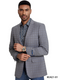 Zegarie Men's Slim Fit Fashion Sport Coat - Tattersall - Plaid Blazers