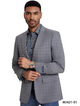 Zegarie Men's Slim Fit Fashion Sport Coat - Tattersall - Plaid Blazers