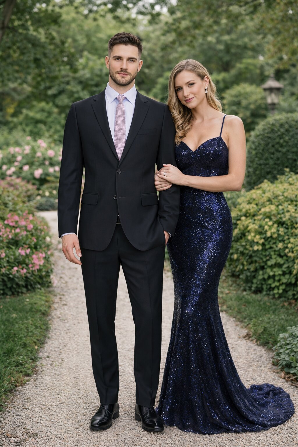Slim Fit Tiglio Wool Suit Modern Tailored Two-Piece Formal Suit