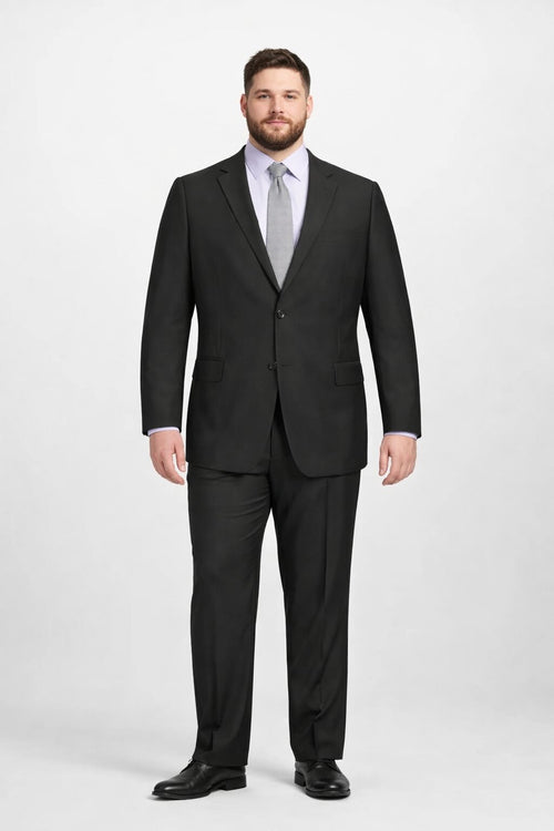 Modern Fit Tiglio Wool Double-Breasted Suit Premium Tailored Formal Suit