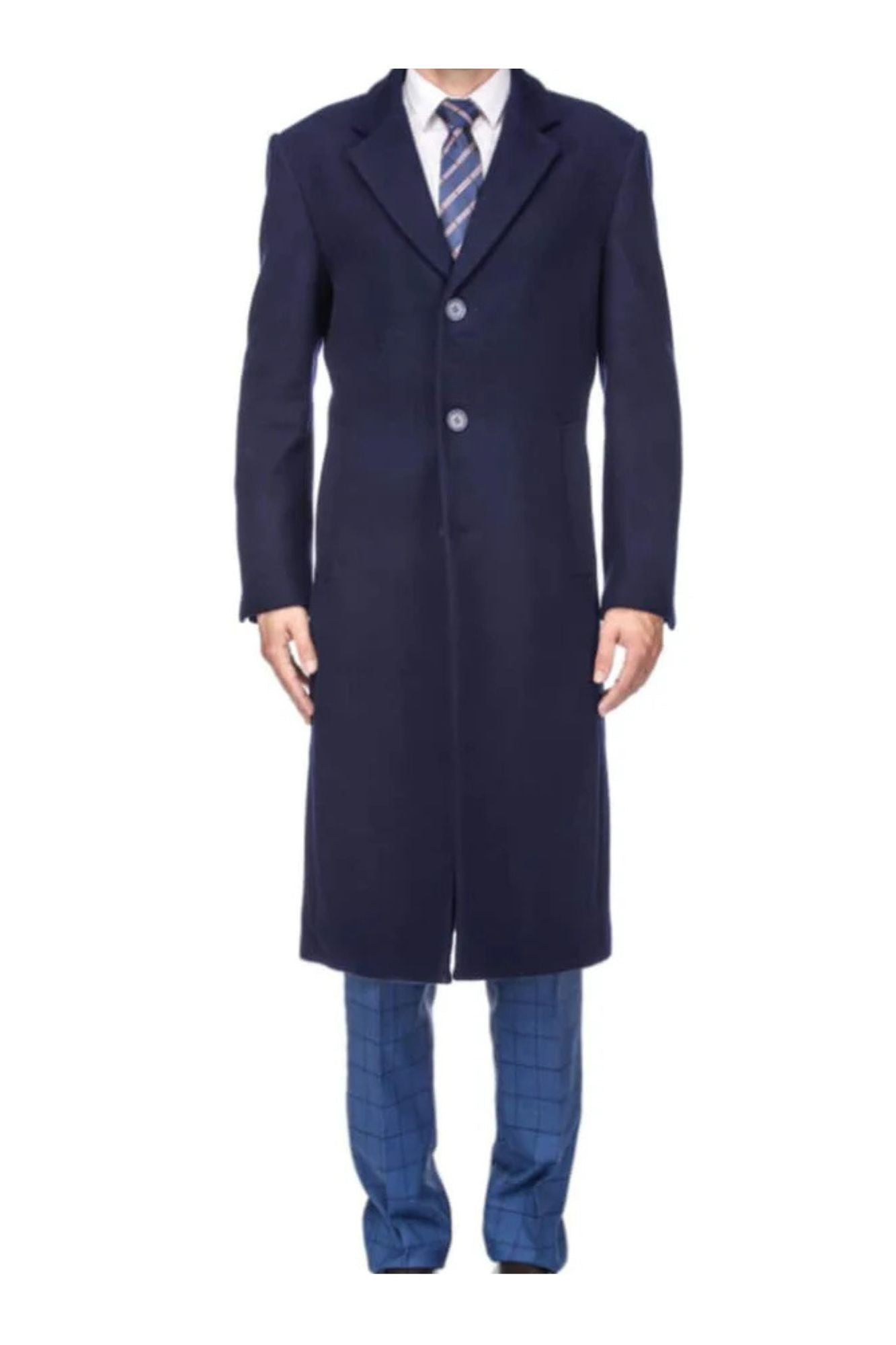 Modern OverCoat Navy - Coat Size 38