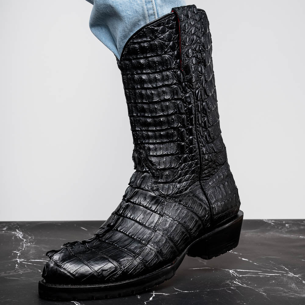Marco_Di_Milano Marlboro Black Leather Oxfords