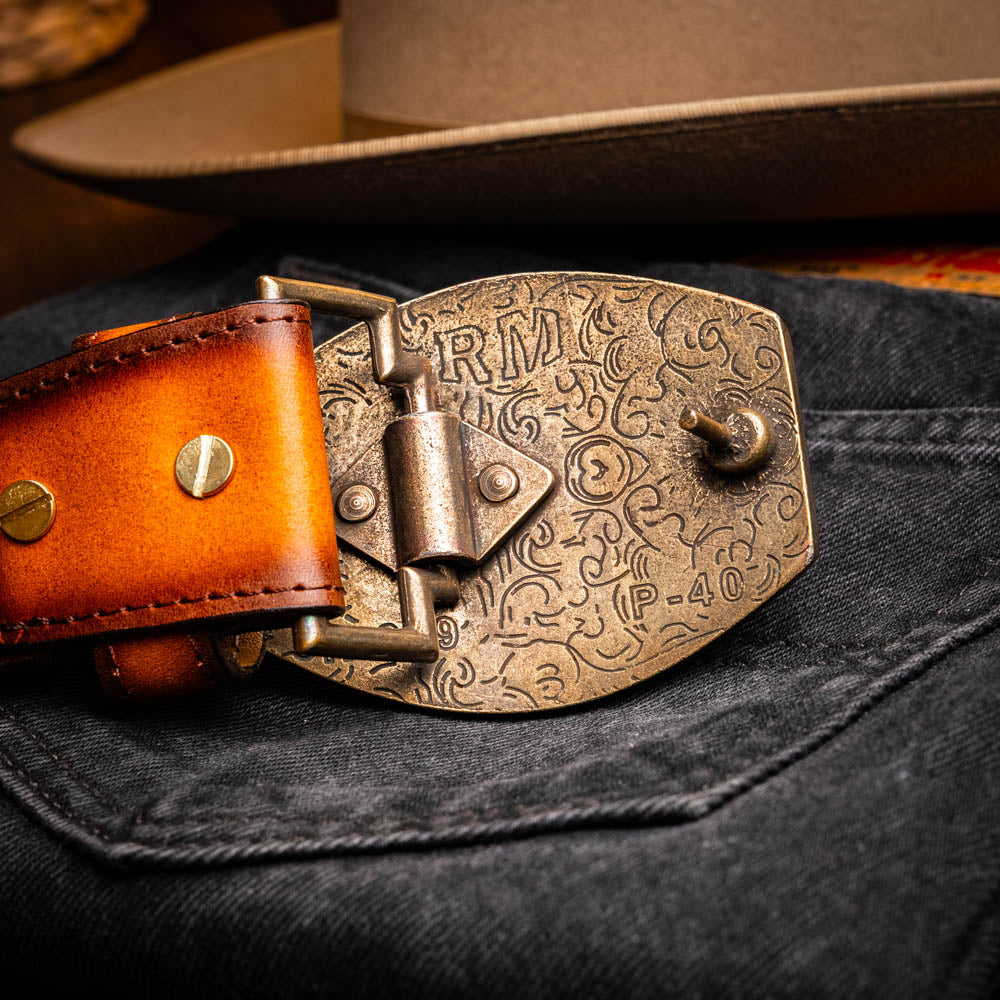 Marco Di Milano Montana Belt Aged Brown - 36