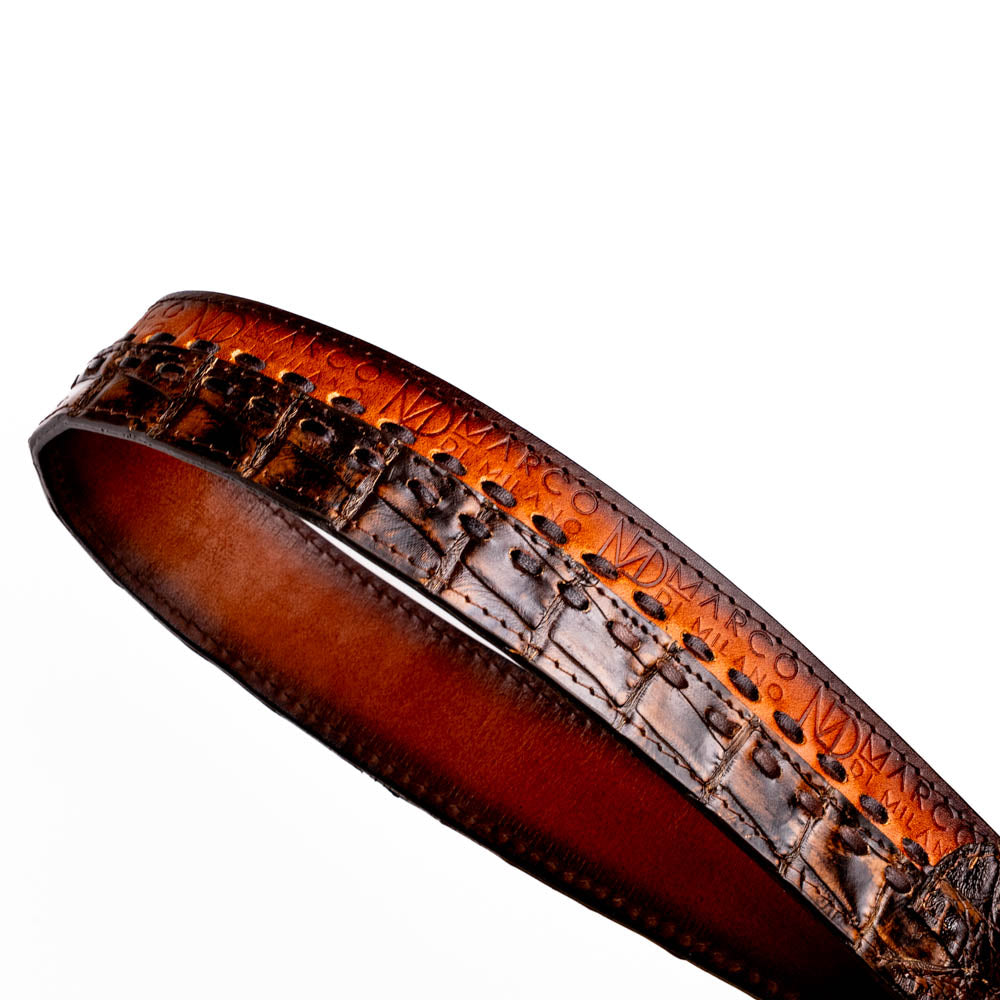 Marco Di Milano Montana Belt Aged Brown - 36