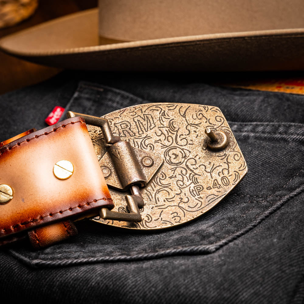 Marco Di Milano Montana Belt Stone Brown - 36