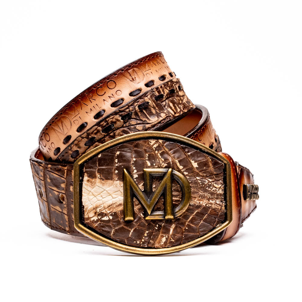 Marco Di Milano Montana Belt Stone Brown - 36