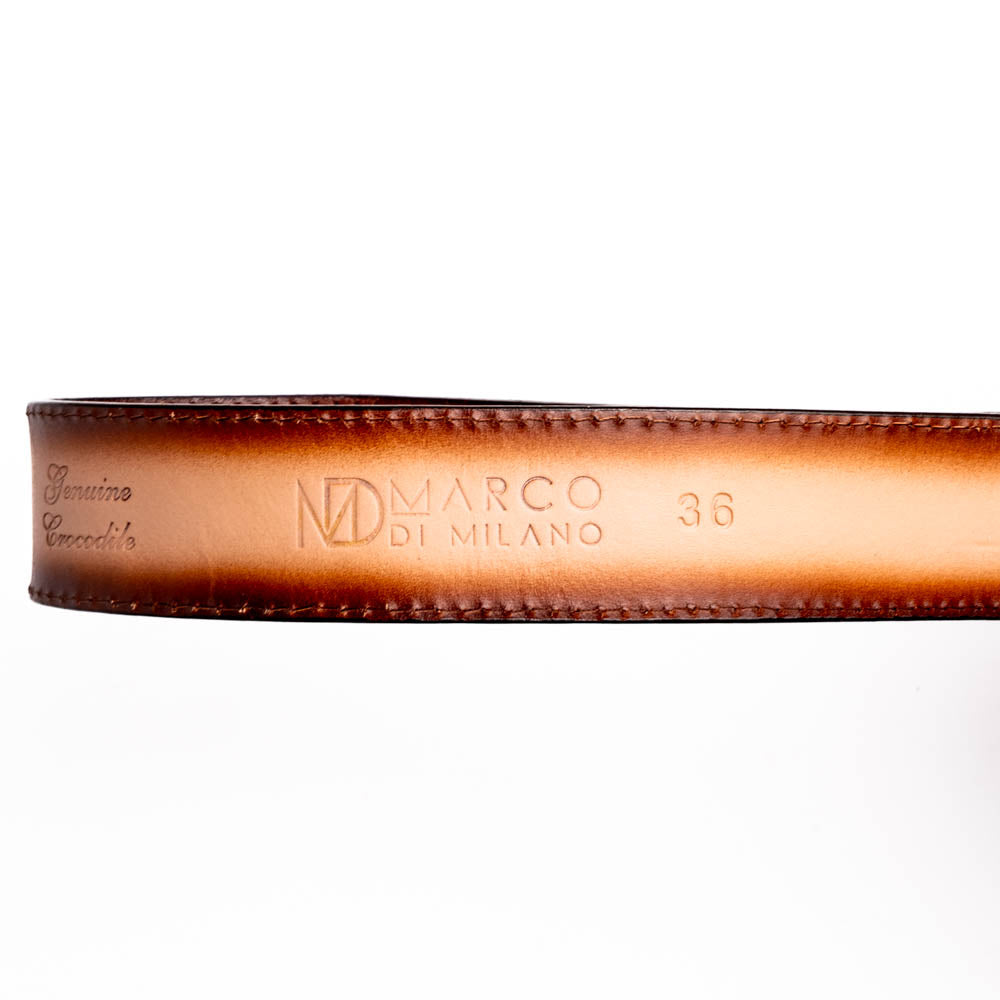 Marco Di Milano Montana Belt Stone Brown - 36