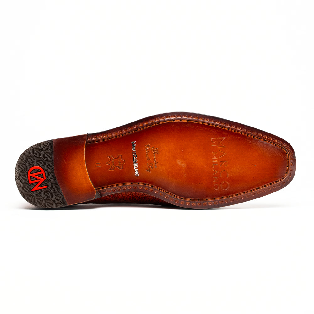Marco Di Milano Napoli Rustic Cognac - 8 USA