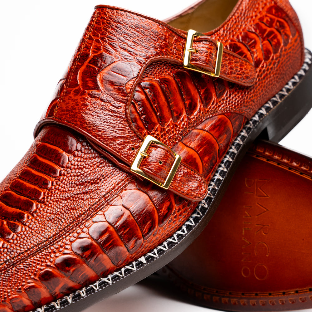 Marco Di Milano Napoli Rustic Cognac - 8 USA