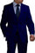 Mens Big and Tall Linen Suits - Navy Blue  Summer Fabric Suit
