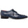 Marco Di Milano Nilo Nile Crocodile Derby Navy Shoe