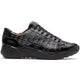 Genuine caiman crocodile sneakers Black Shoe