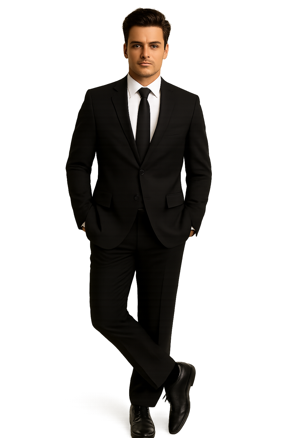 Mens Summer Linen suit - Black  Suit For Man Side Vented Modern Fit Notch Lapel - New Arrival - 38 Short Jacket+32 Waist Adjustable 28to34)(Height: 5 4 to5 7 )(Neck  15-16.5)S-M)