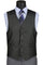 "Charcoal Grey Men's Suit Vest - Basic Style"