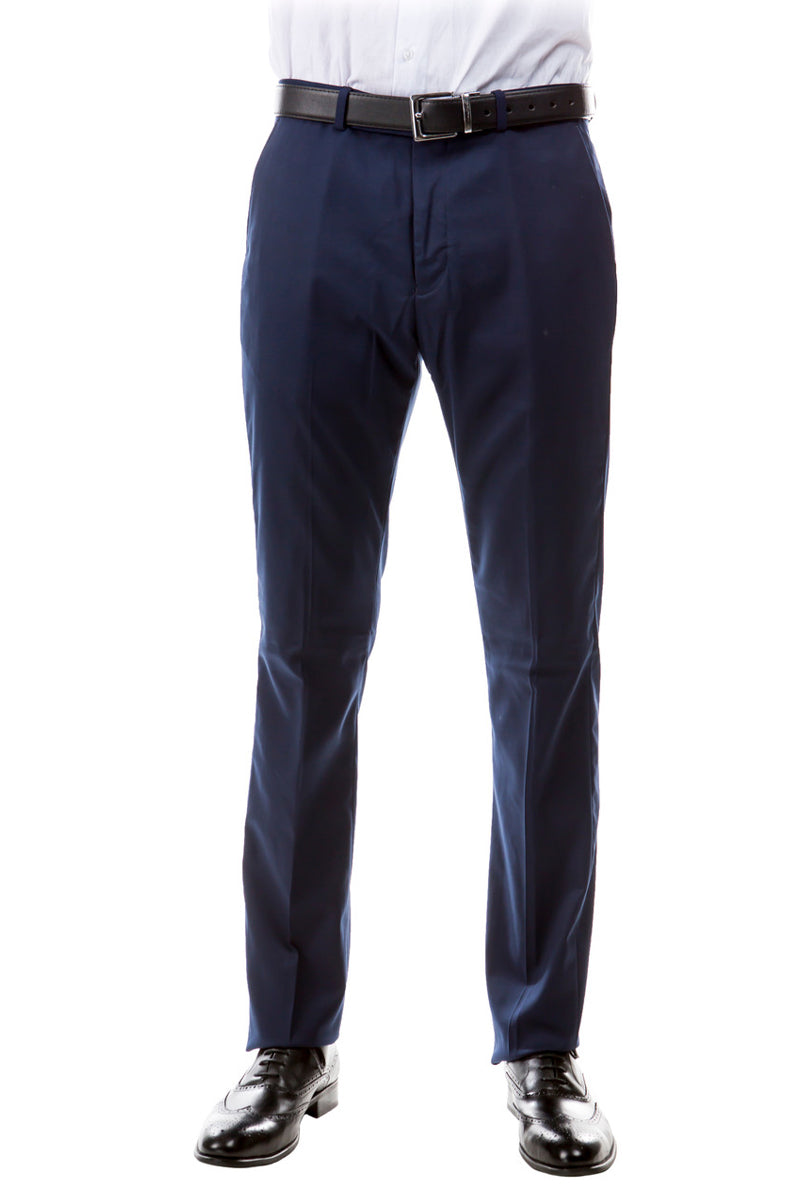 Navy Men's Designer Wool Suit Separate Pants - 30W x 30L