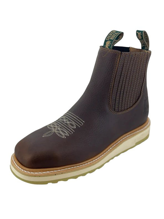 Ocre Square Toe Double Density Work Botin Rodeo - 6
