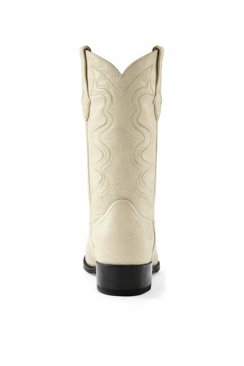Off White Western Boots - Ivory Cowboy Boots - Cream Western Boots-New Designer Collection