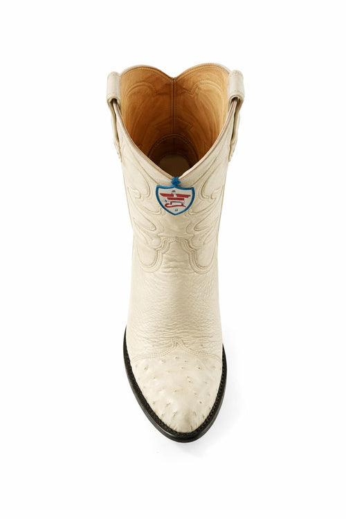 Off White Western Boots - Ivory Cowboy Boots - Cream Western Boots-New Designer Collection