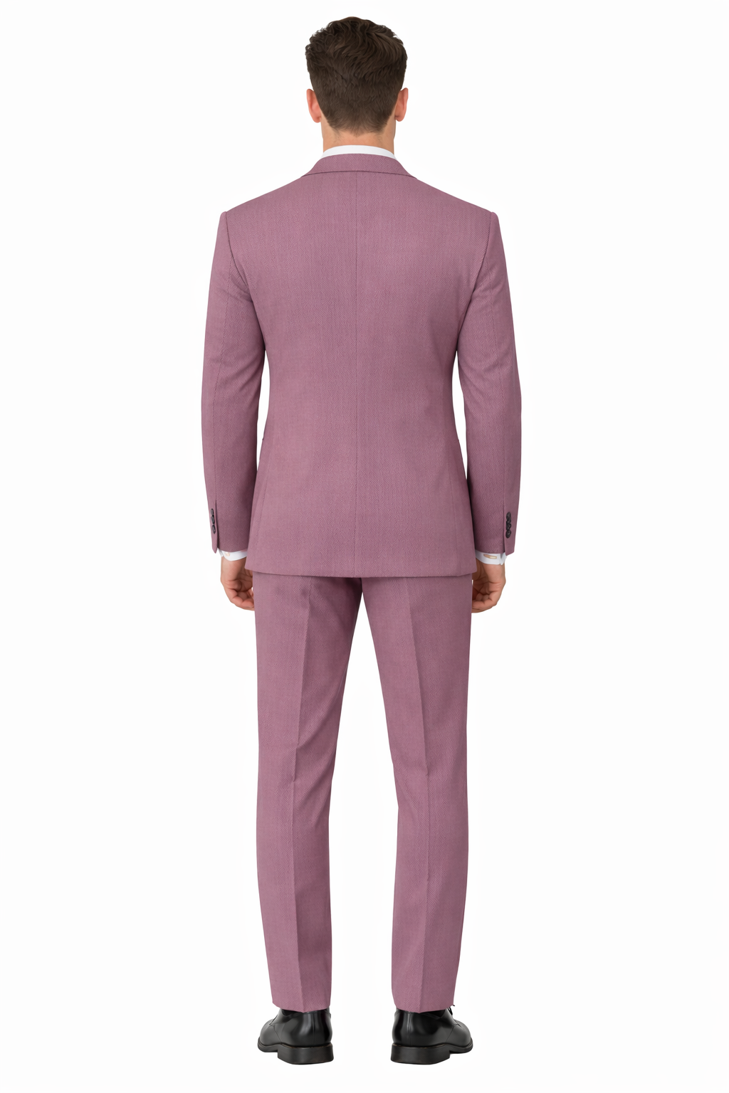 Old Rose Gold Suit - Wedding Mauve Color Suit - Dusty Rose-New Designer Collection - 38 Short Jacket+32 Waist Adjustable 28to34)(Height: 5 4 to5 7 )(Neck  15-16.5)S-M)