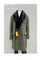 Olive Green Peacoat Double Breasted  Overcoat - Wool And Cashmere Peacoat - Topcoat