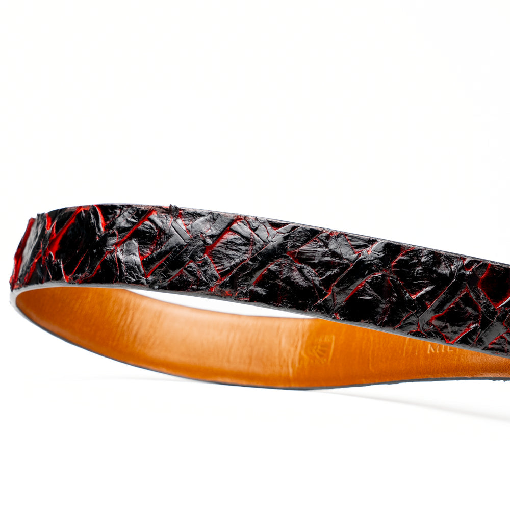 Marco Di Milano Olivieri Belt Blackcherry - 36