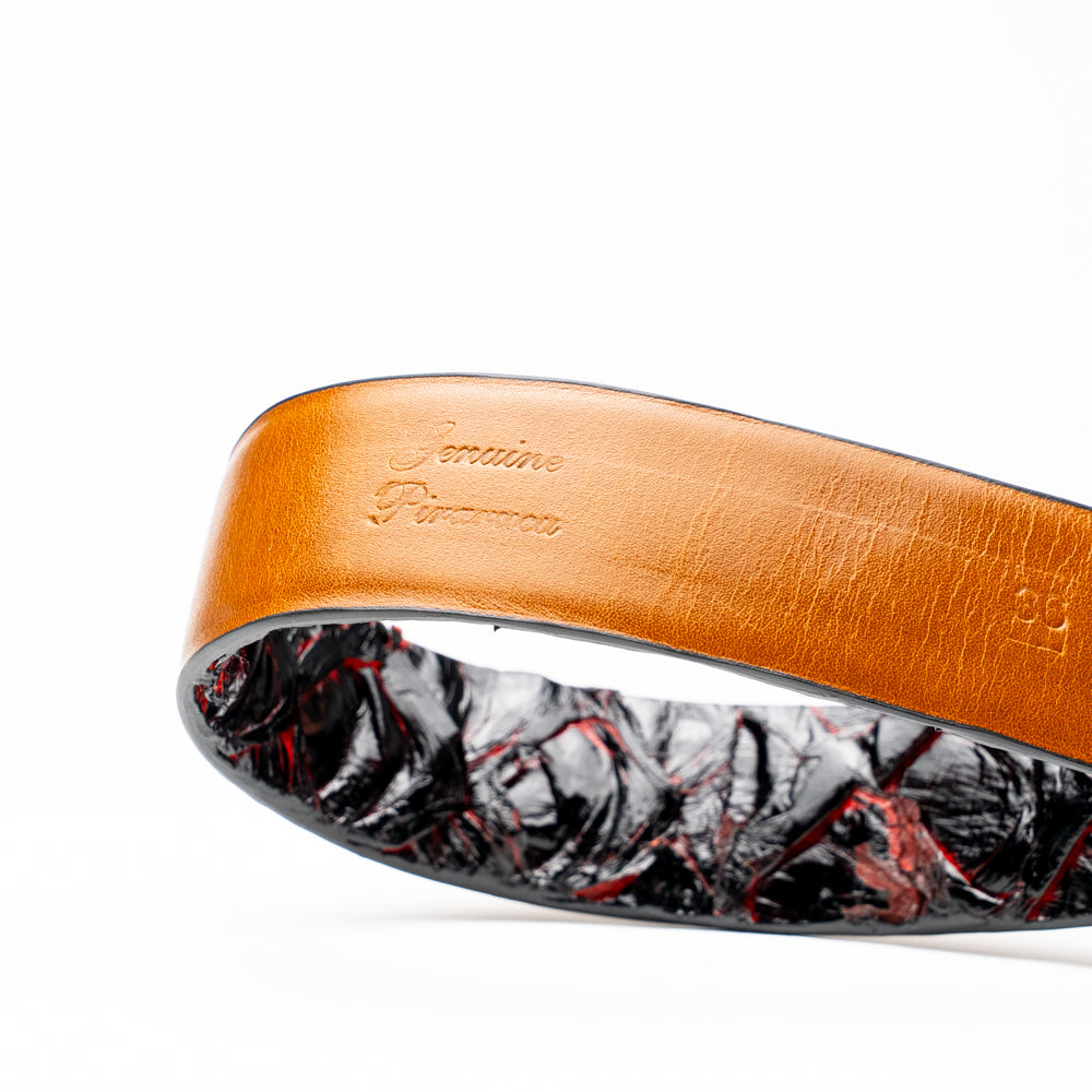 Marco Di Milano Olivieri Belt Blackcherry - 36