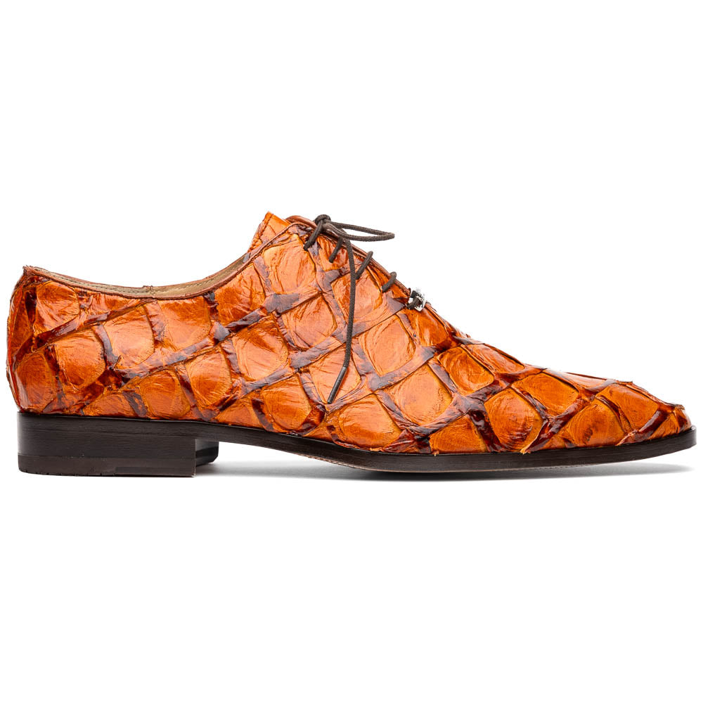 Marco Di Milano Olivieri Brandy Pirarucu Dress Shoe Oxfords - 8
