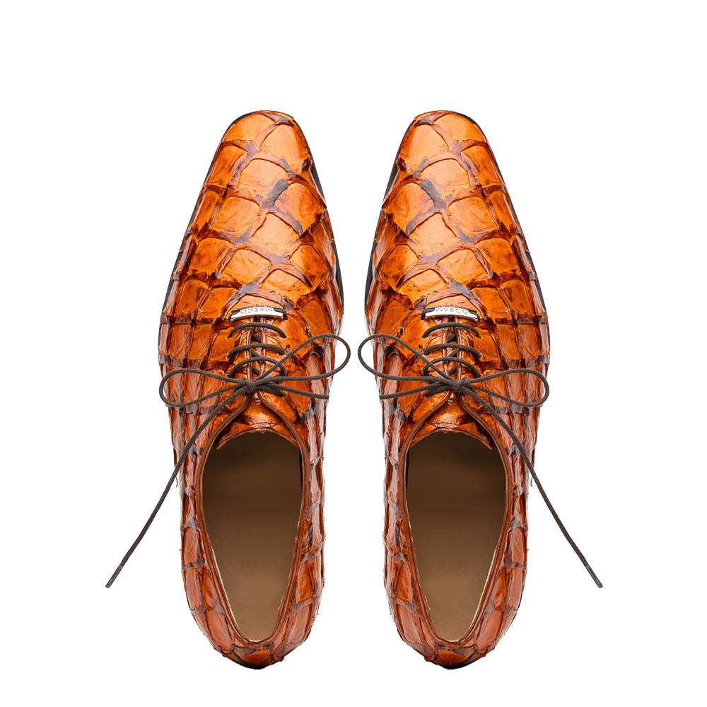 Marco Di Milano Olivieri Brandy Pirarucu Dress Shoe Oxfords - 8