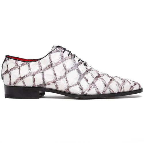 Marco Di Milano Olivieri Pirarucu Dress Oxfords Newspaper