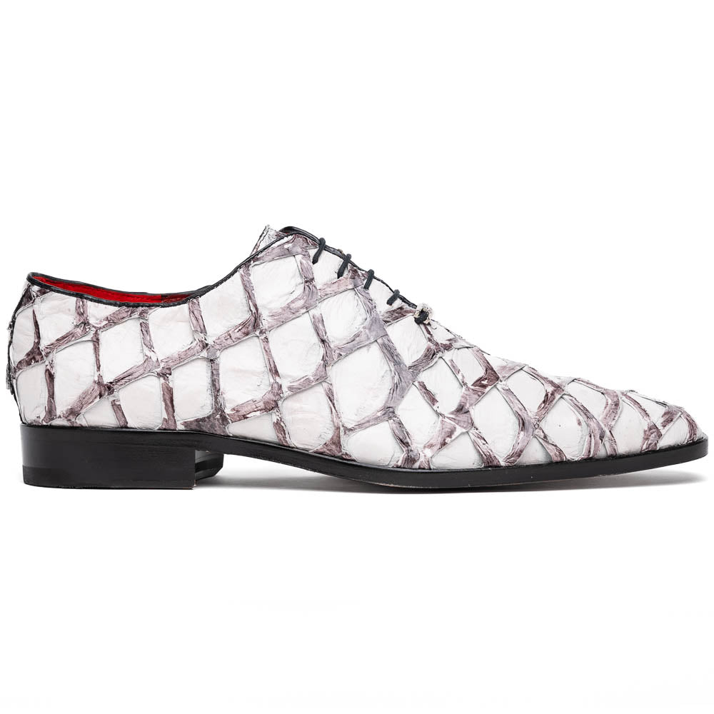Marco Di Milano Olivieri Newspaper Pirarucu Dress Shoe Oxfords - 8
