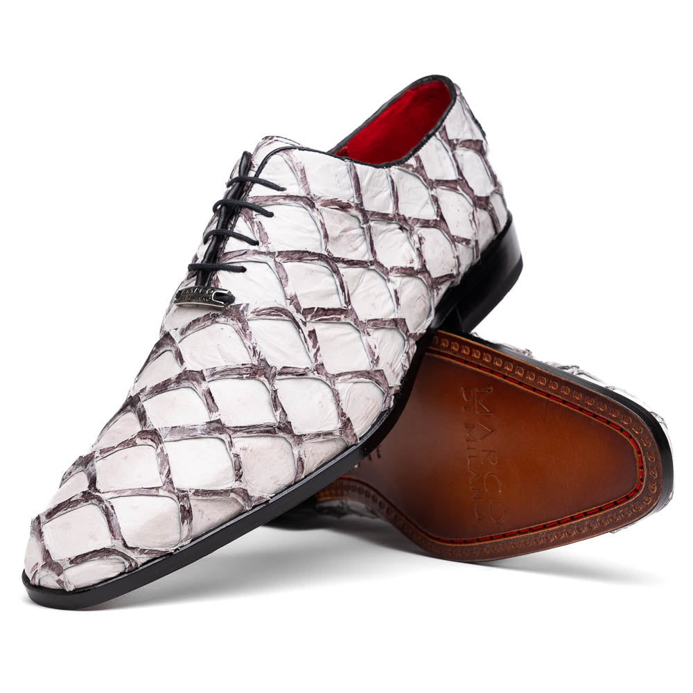 Marco Di Milano Olivieri Newspaper Pirarucu Dress Shoe Oxfords - 8