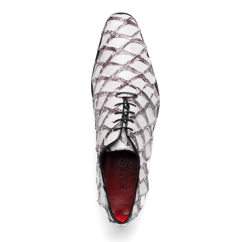 Marco Di Milano Olivieri Pirarucu Dress Oxfords Newspaper