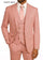 Men’s Red and white Houndstooth Summer Blazer, Lightweight Check Sport Coat for Weddings, Prom, Parties
