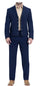 Mens Navy Blue Western Blazer Set Cowboy Style Jacket and Pants Outfit Classic Country Western Ensemble