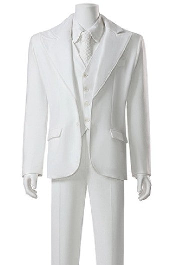 Men’s White Blazer Joker Folie à Deux Arthur Fleck Inspired Jacket – Classic Formal Party Blazer, Elegant Evening Wear, Stylish Costume Blazer - 36 Short