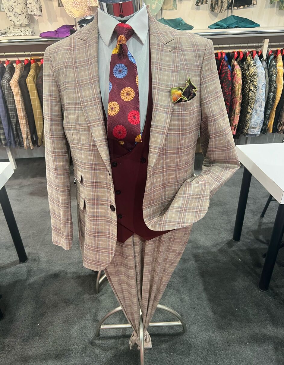 Solove-Suit Herren Elegant Anzug Weste Kariert Plaid Slim Fit Wolle Tweed Weste für Hochzeits Solove-Suit Herren Elegant Anzug Weste Kariert Plaid Slim Fit Wolle Tweed Weste für Hochzeits
