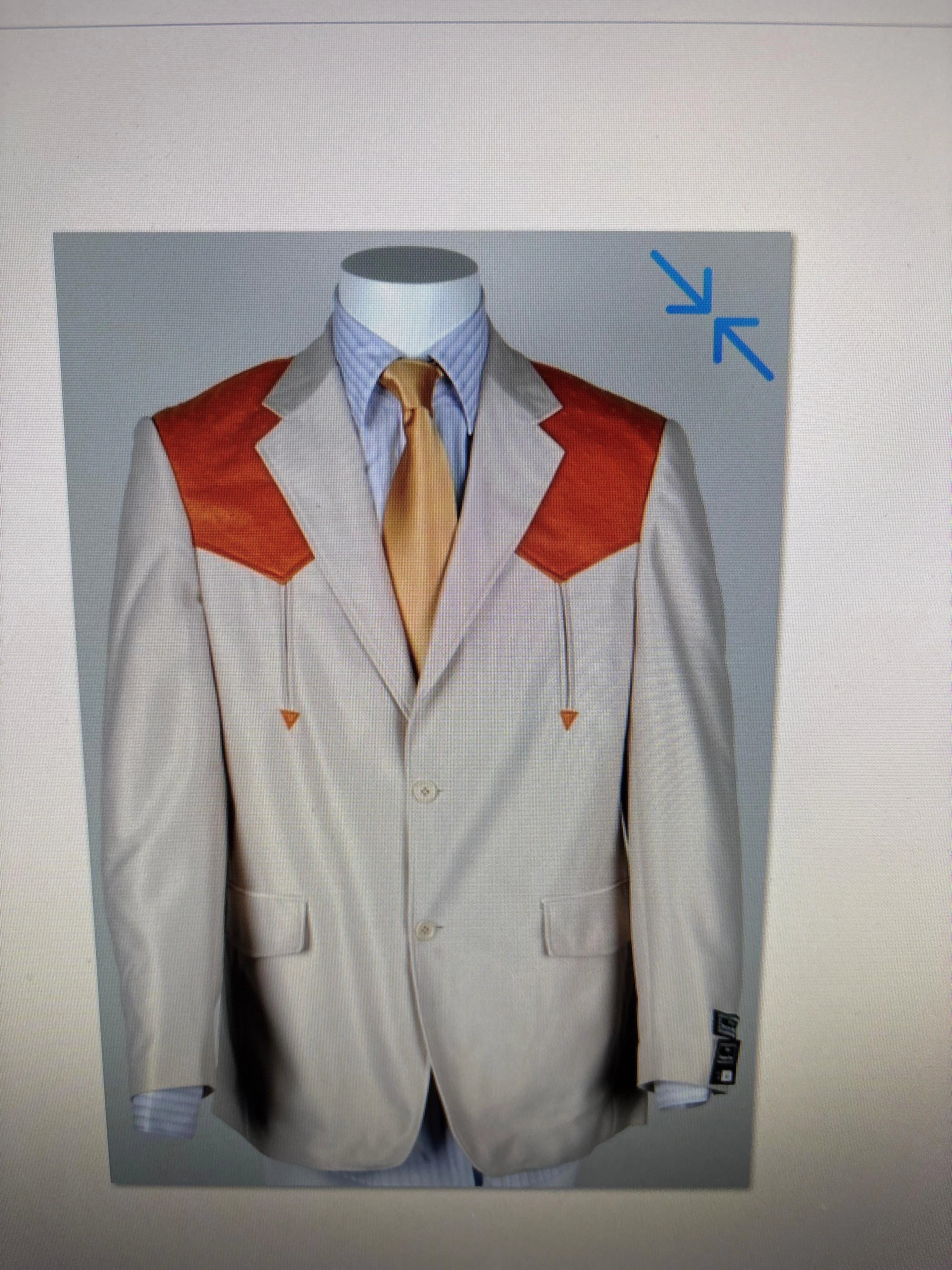 Men’s Tan Beige and Rust Western Cowboy Blazer – Classic Country Style Jacket, Vintage Western Dress Blazer for Men Country Jacket - 36 Short