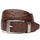 Marco Di Milano Domenico Belt Brown Leather Loafer